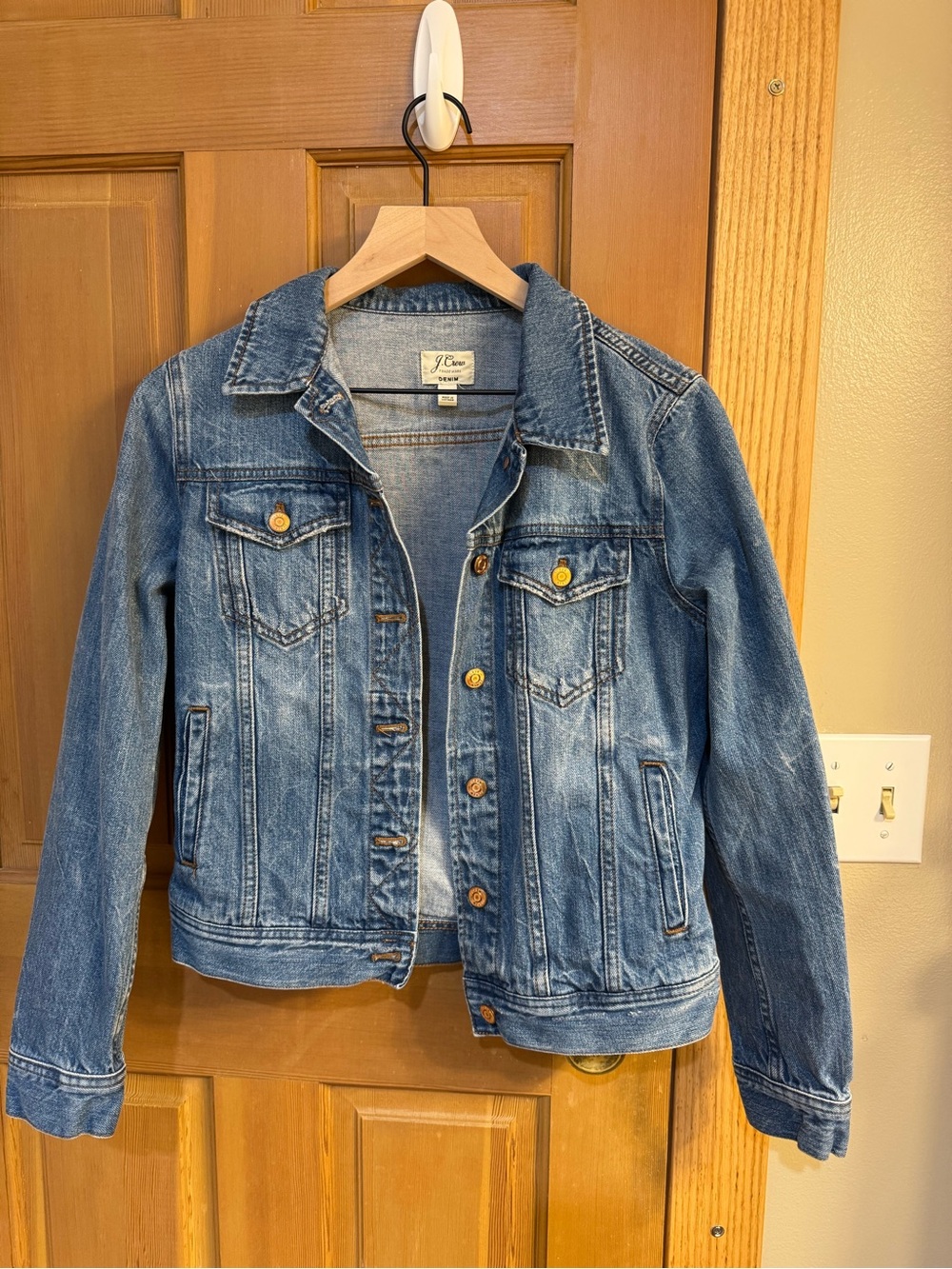 J.Crew Classic Blue Denim Jacket